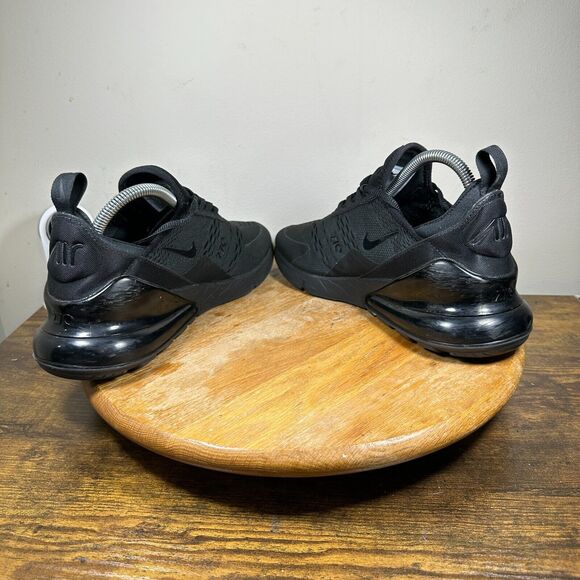 Nike Air Max 270 Women's Size 9.5 Black White Shoe Sneakers AH6789-006 - Picture 5 of 8